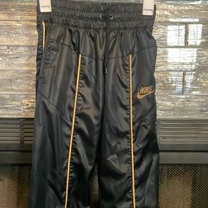 Nike Black/ Gold joggers